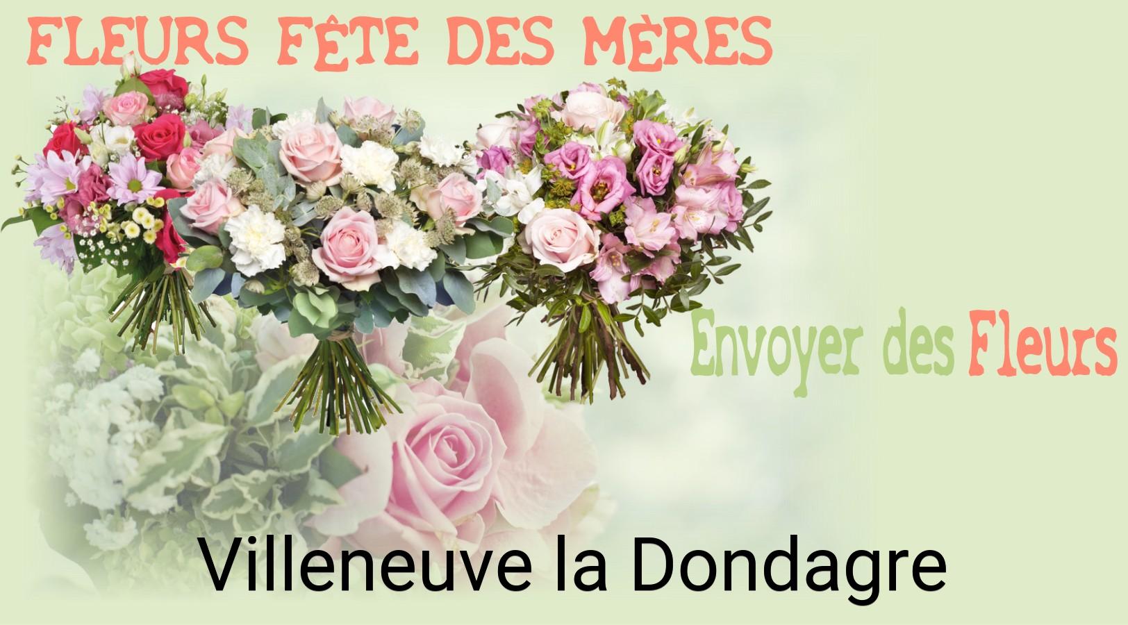 Bouquet de Fête des Mères livré à Villeneuve-la-Dondagre